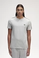 Fred Perry Contrast Tape Ringer casual t-shirt heren lime groen