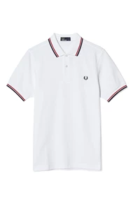 Fred Perry Fred Perry Polo heren polo wit