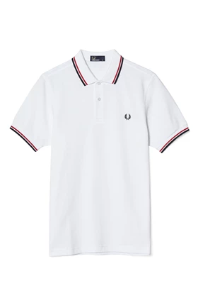 Fred Perry Fred Perry Polo polo heren wit