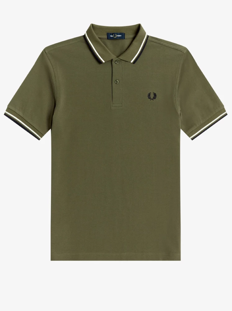 Fred Perry M12 Twin Tipped heren polo