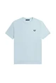 Fred Perry Ringer casual t-shirt heren blauw