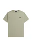 Fred Perry Ringer casual t-shirt heren groen
