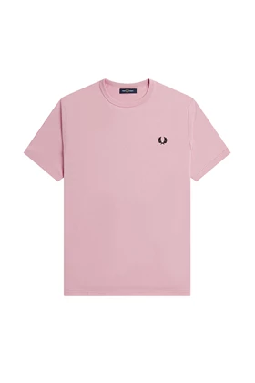 Fred Perry Ringer t-shirt heren pink