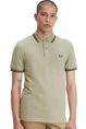 Fred Perry Twin Tipped polo heren grijs
