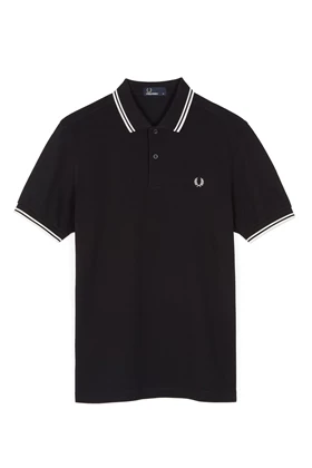 Fred Perry Twin Tipped polo heren marine