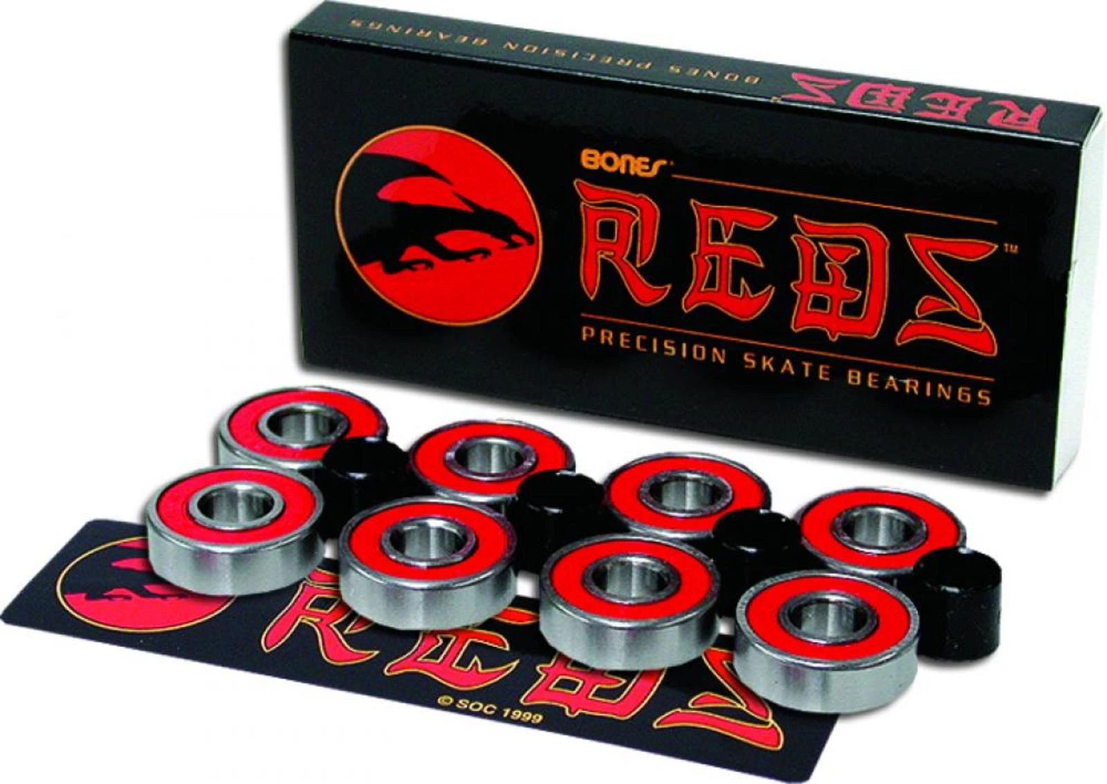 Hardcore Abec 5 Reds lagers