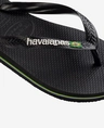 Havaianas Brasil Logo slippers heren zwart