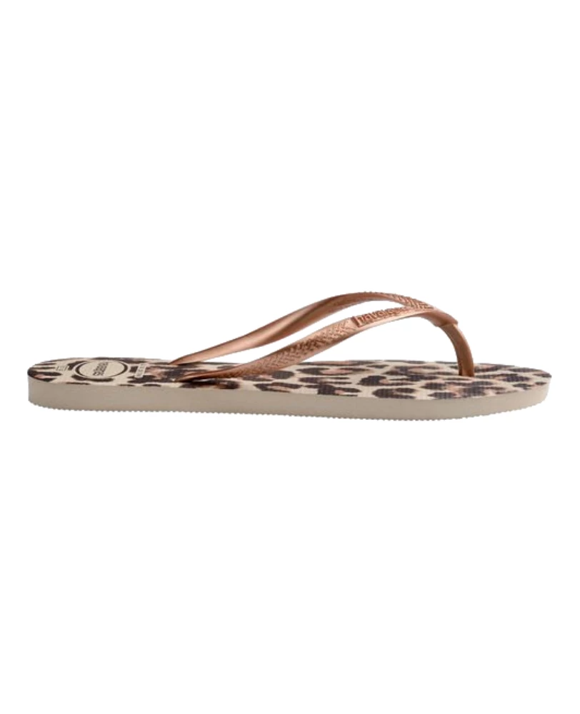 Havaianas Slim Leopard dames slippers