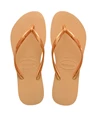 Havaianas Slim slippers dames goud