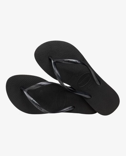 Havaianas Slim slippers dames zwart