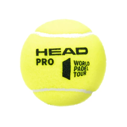 Head Padel Pro 3 Ball padelballen geel