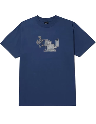 HUF Mod-Dog S/S Tee casual t-shirt heren donkerblauw