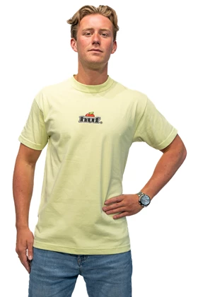 HUF Produce S/S casual t-shirt heren lime groen