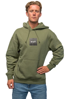 HUF Set Box Pullover casual sweater heren groen
