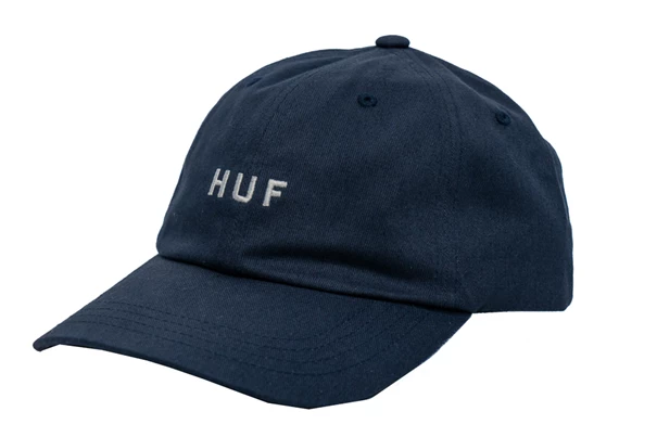 HUF Set OG CV 6 skate cap donkerblauw