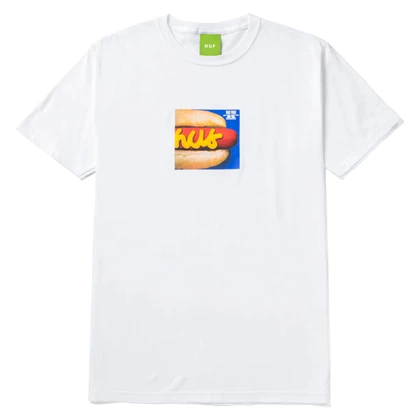 HUF Water Dog S/S casual t-shirt heren wit