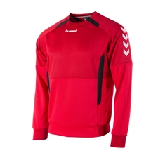 Hummel Authentic round neck voetbal sweater sr rood