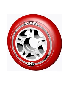 Hyper XTR 100/85 skeeler wielen rood
