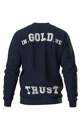 In Gold We Trust Kids The Slim 2.0 casual sweater jongens marine