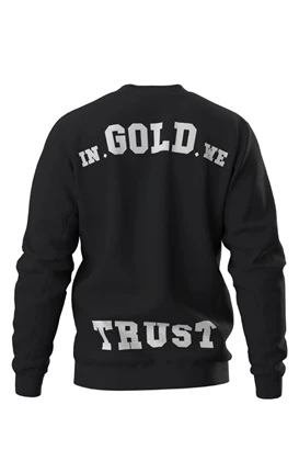 In Gold We Trust Kids The Slim 2.0 sweater casual jongens zwart
