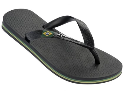 Ipanema Classic Brasil kids slippers jongens zwart