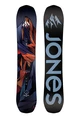 Jones Frontier all mountain snowboard zwart dessin