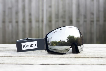 karibu + Gratis 2e Lens goggle zie 1436 zwart