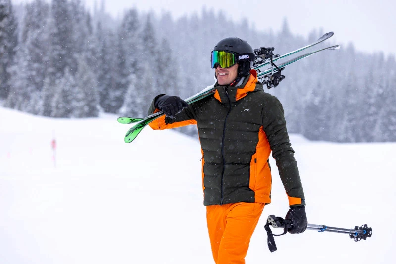 Kjus Green Line ski jas heren bruin