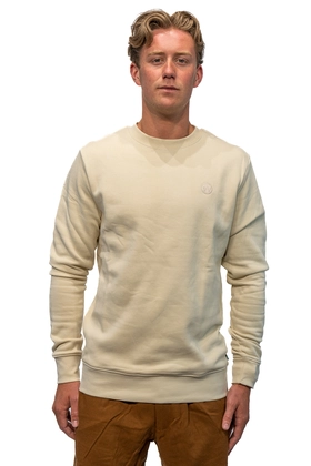 Kronstadt Lars Organic casual sweater heren wit