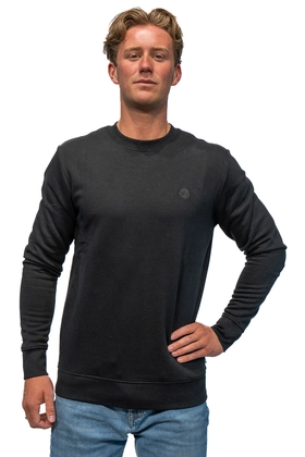 Kronstadt Lars Organic casual sweater heren zwart