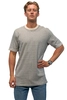Kronstadt Ledger Herringbone casual t-shirt heren grijs
