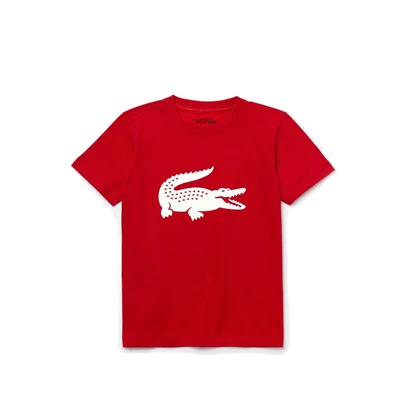 La Coste 1ET1 casaul t-shirt jongens rood