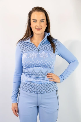 Luhta Puolakkavaara ski pully dames blauw