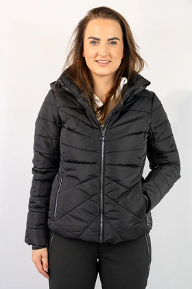 Luhta Skalluvaara ski jas dames zwart