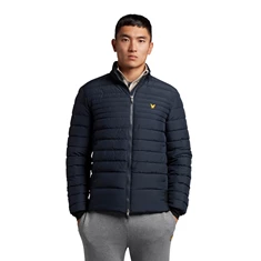 Lyle and Scott Back Stretch Quilted casual winterjas he marine