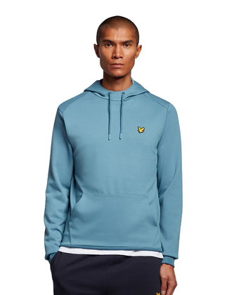 Lyle and Scott OTH Fly Fleece Hoodie casual sweater heren paars
