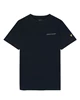 Lyle and Scott Script Embroidered casual t-shirt jongens donkerblauw