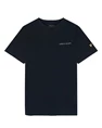 Lyle and Scott Script Embroidered casual t-shirt jongens donkerblauw