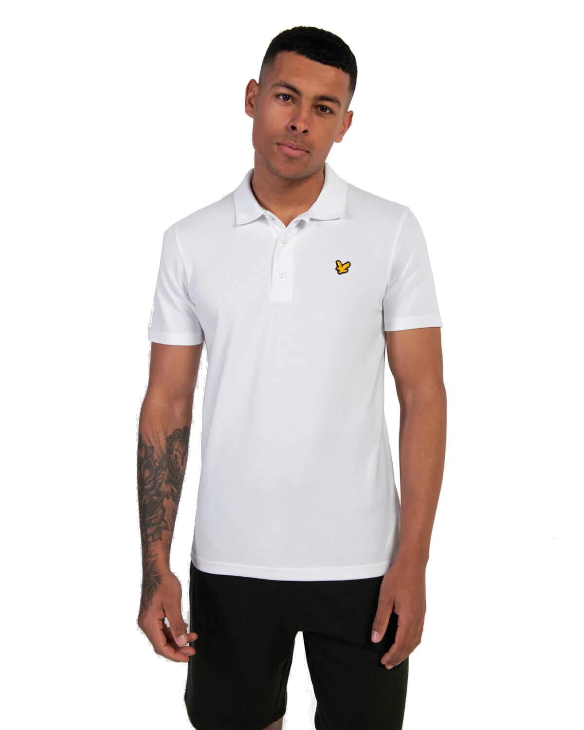 Lyle And Scott Sport Ss Polo Polo Heren Wit