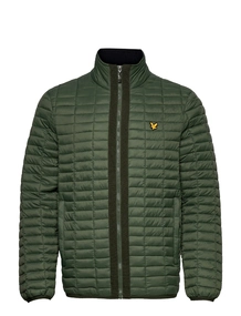 Lyle and Scott Stretch Quilted heren tussenjas donkergroen