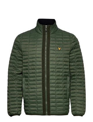 Lyle and Scott Stretch Quilted tussenjas heren donkergroen