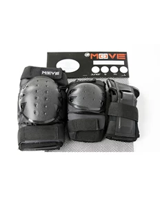 Move 3 Pack Beschermset beschermsets zwart