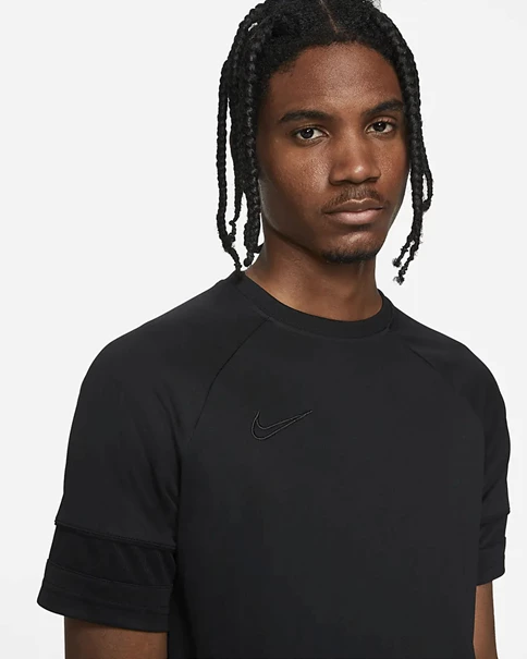 Nike Accedamy Voetbal Tee voetbalshirt heren zwart