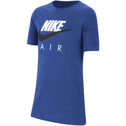 Nike Air Big Kids casaul t-shirt jongens blauw