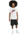 Nike Air casual t-shirt jongens wit