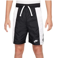 Nike Amplify casual jongens short zwart