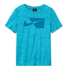 Nike Big Kids sportshirt jo blauw