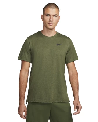 Nike Burnout SS Top 3.0 sportshirt heren groen