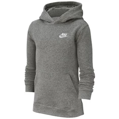 Nike CLUB Hoodie sportsweater jo midden grijs