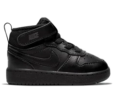Nike Court Borough Mid 2 junior schoenen zwart